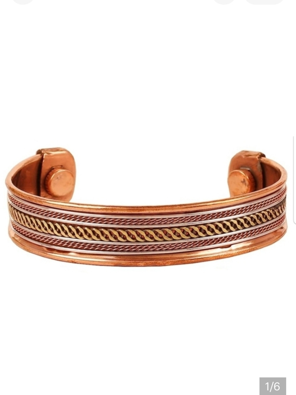 Copper Bangle - Picture 1 of 6